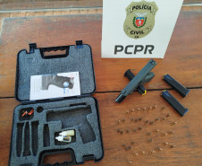 PCPR apreende 27 armas de fogo durante operação em Arapongas