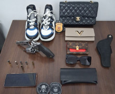 PCPR recupera itens de luxo avaliados em R$105 mil reais e prende mulher em flagrante em Curitiba 