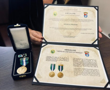 Delegada da PCPR recebe homenagem da Diretoria de Finanças da PMPR