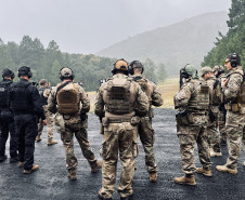 PCPR realiza curso de formação de instrutores de tiro especialistas em fuzil