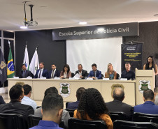 PCPR realiza 5º Encontro Técnico de chefes de DHPPs e debate investigação de homicídios