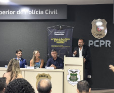 PCPR realiza 5º Encontro Técnico de chefes de DHPPs e debate investigação de homicídios