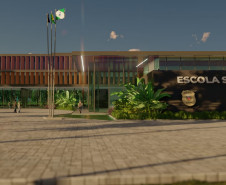  Estado entrega anteprojeto para construção da Nova Escola da PCPR em Piraquara
