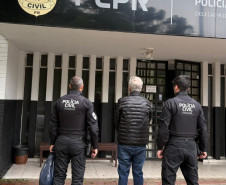 PCPR prende homem em flagrante por posse irregular de arma de fogo em Quatro Barras