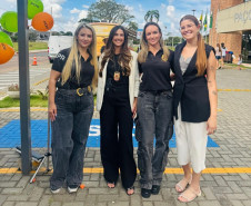 ​PCPR reforça combate à violência contra a mulher em evento alusivo ao Março Lilás em Carambeí