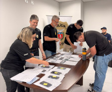 PCPR realiza entrega de aparelhos celulares recuperados em investigação em Maringá