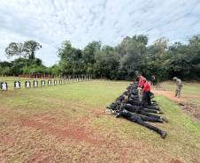 Com 750 fuzis, PCPR amplia armamento em todas as unidades policiais do Paraná