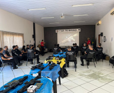 Com 750 fuzis, PCPR amplia armamento em todas as unidades policiais do Paraná