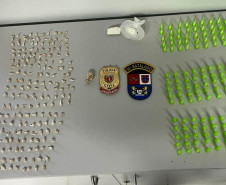 PCPR e PMPR prendem cinco pessoas por tráfico de drogas em Cerro Azul