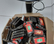 PCPR prende duas pessoas e apreende R$ 162 mil em haxixe durante operação na RMC