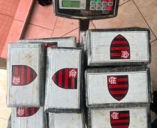 PCPR prende homem em flagrante e apreende 76 tabletes de cocaína em São Miguel do Iguaçu