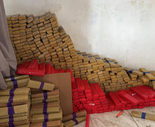 Em maior apreensão do ano, PCPR localiza 4,1 toneladas de maconha em Foz do Iguaçu