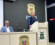 PCPR inicia curso de pós-graduação para 81 delegados em Curitiba