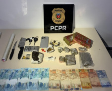PCPR e PCSC prendem dois homens por tráfico de drogas no Paraná e em Santa Catarina