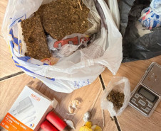 PCPR apreende entorpecentes e munições em ação contra o tráfico de drogas em Ibiporã