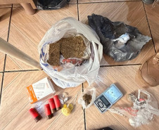 PCPR apreende entorpecentes e munições em ação contra o tráfico de drogas em Ibiporã