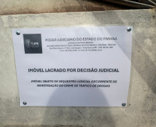 PCPR fecha imóvel utilizado para o tráfico de drogas em Pato Branco