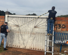 PCPR fecha imóvel utilizado para o tráfico de drogas em Pato Branco