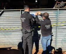 PCPR divulga foto de homem foragido por roubo e fecha desmanche de veículos em Sarandi