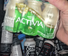 PCPR prende homem em flagrante por venda de alimentos vencidos e arrecadados sob falso pretexto de doação em Curitiba