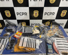 PCPR e PMPR prendem cinco pessoas durante operação deflagrada contra o tráfico de drogas no Oeste 
