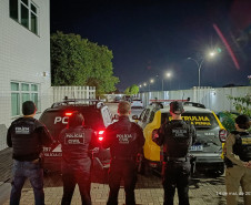 PCPR, PMPR e PCIPR prendem dois homens durante operação em alusão ao Maio Laranja em Paranaguá