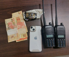 PCPR prende duas pessoas durante operação contra o tráfico de entorpecentes em Umuarama