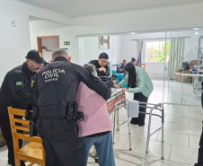 PCPR realiza ação de delegacia itinerante e serviços de cidadania em Tijucas do Sul