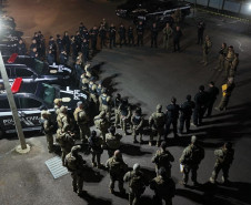 PCPR prende 33 suspeitos de integrar célula de organização criminosa que tentava se instalar no Paraná