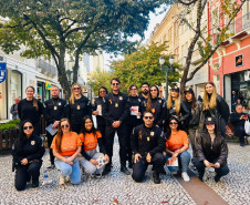 PCPR realiza ação de conscientização sobre violência sexual infantil em Curitiba 