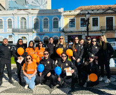 PCPR realiza ação de conscientização sobre violência sexual infantil em Curitiba 