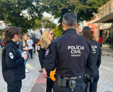 PCPR realiza ação de conscientização sobre violência sexual infantil em Curitiba 