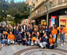 PCPR realiza ação de conscientização sobre violência sexual infantil em Curitiba 
