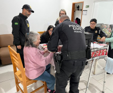 PCPR realiza ação de delegacia itinerante e serviços de cidadania em Tijucas do Sul