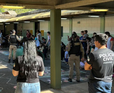 PCPR, PMPR e CBMPR participam da Feira de Profissões em Cornélio Procópio