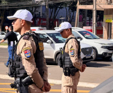 Maio Amarelo: forças de segurança realizam simulado de sinistro de trânsito em Maringá