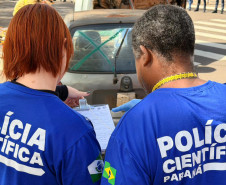 Maio Amarelo: forças de segurança realizam simulado de sinistro de trânsito em Maringá