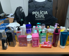 PCPR prende três pessoas por comércio ilegal de produtos em Curitiba