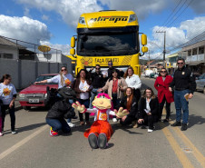 PCPR participa de campanha do Maio Laranja em Bocaiuva do Sul