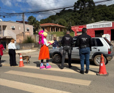 PCPR participa de campanha do Maio Laranja em Bocaiuva do Sul