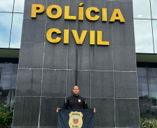 Servidor da PCPR conclui Curso de Condutor de cães de faro policial em Alagoas