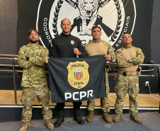 Servidor da PCPR conclui Curso de Condutor de cães de faro policial em Alagoas