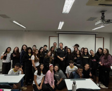 PCPR promove palestras sobre prevenção às drogas e conscientiza cerca de 400 jovens em Maringá