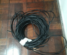 PCPR prende homem em flagrante por furto de cabos elétricos em Curitiba