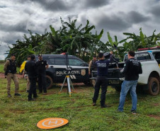 PCPR realiza buscas em área rural durante investigação sobre desaparecimento de jovens