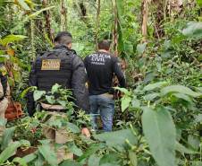PCPR realiza buscas em área rural durante investigação sobre desaparecimento de jovens