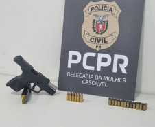 PCPR apreende armas de fogo durante ação em Cascavel