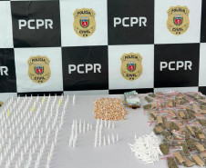 PCPR prende duas pessoas durante operação em Colombo