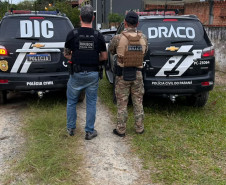 PCPR e PCSC prendem três pessoas investigadas por roubo a joalheria em Santa Catarina