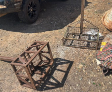 PCPR prende proprietário de ferro-velho por receptação de lixeiras furtadas em Cornélio Procópio